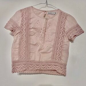 Abercrombie Lace Tee